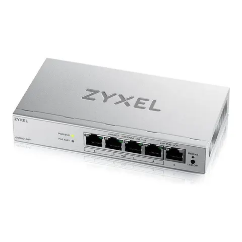 Zyxel GS1200-5HPV3 Switch – Silber – Bild 3