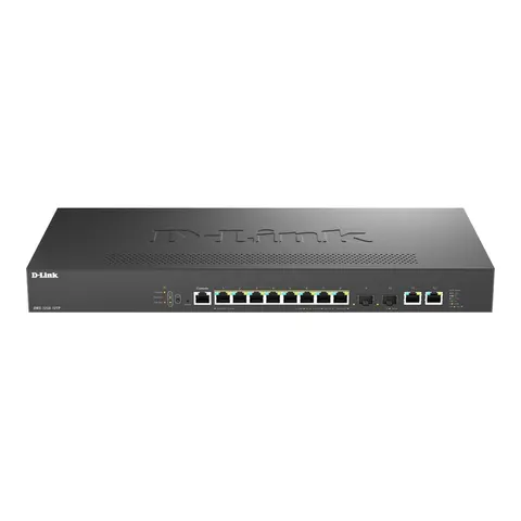 D-Link DMS-1250-12TP/E, 12-Port PoE Multi-Gigabit Smart Managed Switch – Bild 2