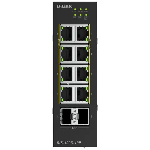 D-LINK DIS-100G-10P – Schwarz – Bild 3