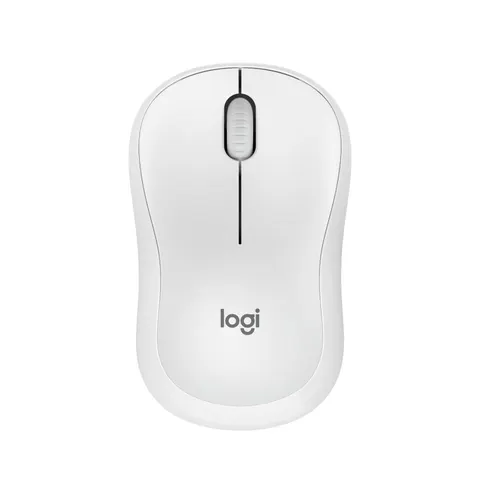 Logitech M240 Maus Weiß 3 Tasten – Bild 2