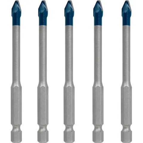 BOSCH Fliesenbohrer-Set EXPERT HEX-9 HardCeramic 5-teilig – Bild 2
