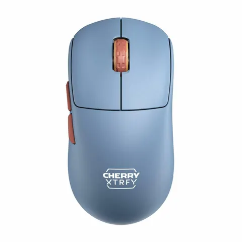 CHERRY XTRFY M68 Wireless Maus RGB blau – Bild 4