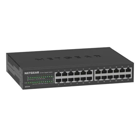 Netgear GS324-200EUS Unmanaged Switch – Schwarz – Bild 4
