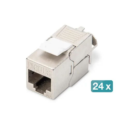Digitus CAT 6A Keystone Modul, geschirmt, 24 St. – Bild 3