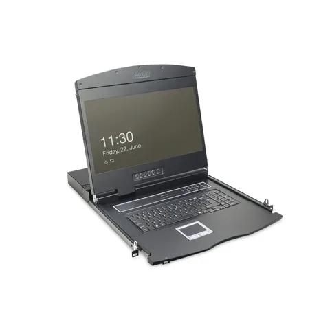 DIGITUS 19, Modulare Konsole, mit KVM-Switch 1-Port – Bild 2