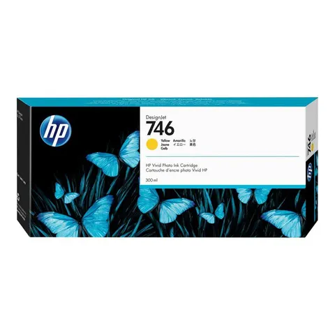 HP 746 Gelb Tintenpatrone 300ml – Bild 4