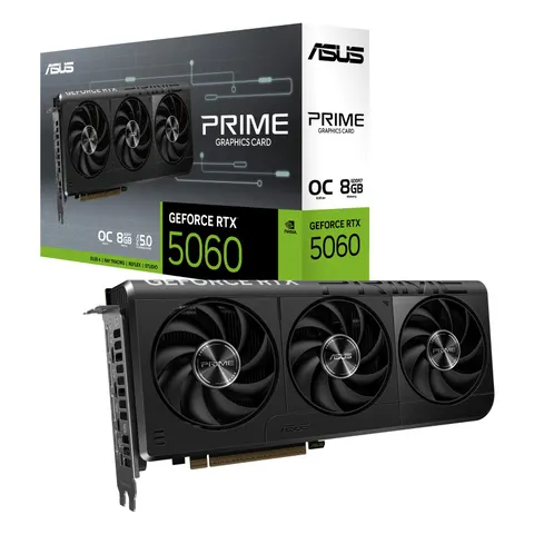 ASUS Prime -RTX5060-O8G – Schwarz – Bild 3
