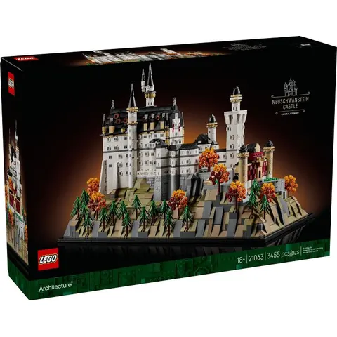 LEGO Architecture Schloss Neuschwanstein 21063 – Bild 3