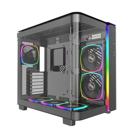 Montech PC Gehäuse King 95 Pro Mid-Tower Schwarz – Bild 2