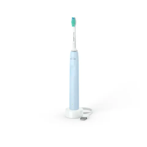 Philips 2100 series HX3651 Zahnbürste, Hellblau – Bild 2
