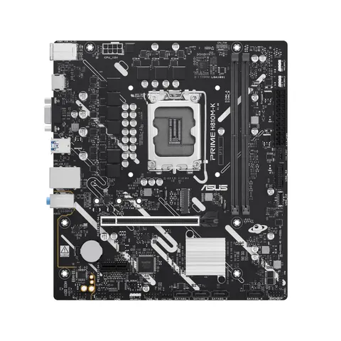 ASUS PRIME H810M-K Mainboard – Schwarz – Bild 3