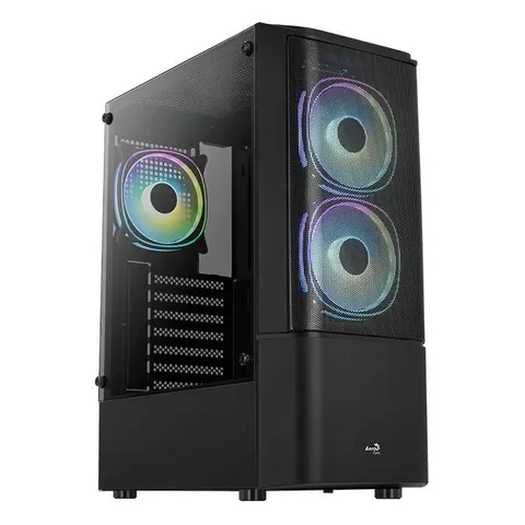 AeroCool PC Gehäuse Quantum Mesh Mid-Tower Schwarz – Bild 2