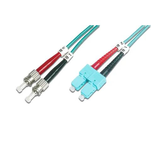 Digitus LWL Multimode OM 3 Patchkabel, ST / SC – Bild 3