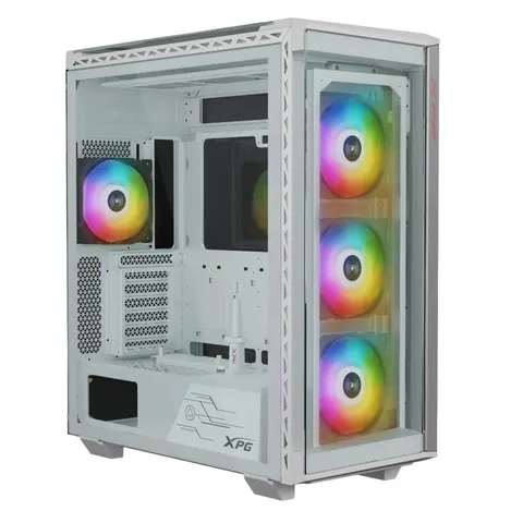 ADATA XPG PC-Gehäuse Battlecruiser II ST Midi-Tower weiß – Bild 2