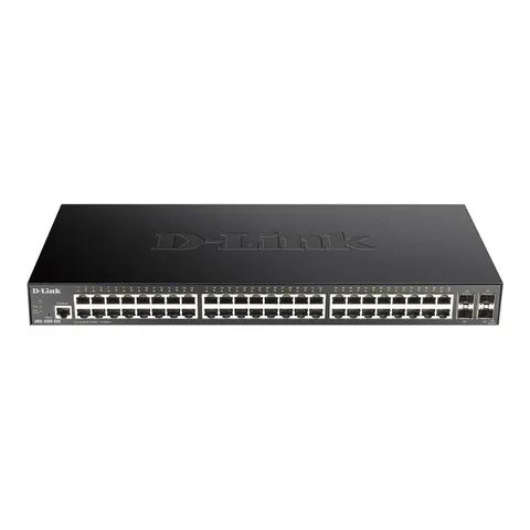 D-LINK DGS-1250-52X/E – Schwarz – Bild 3