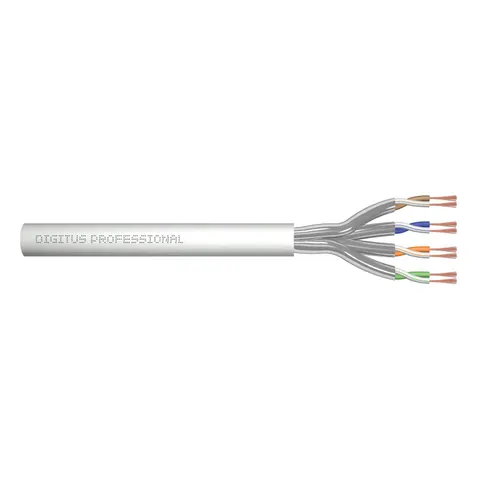 DIGITUS Roh-Patchkabel Kat. 6a, U/FTP, 305 m, grau – Bild 2