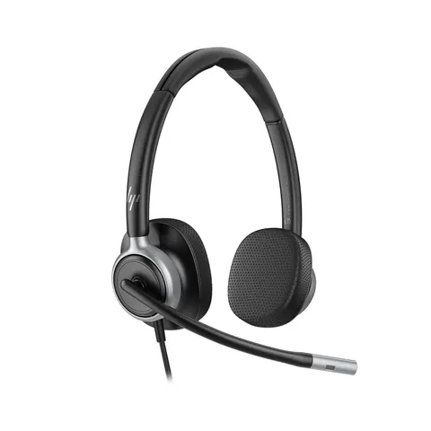 HP Poly Mission 625 USB Wired Headset – Schwarz – Bild 2