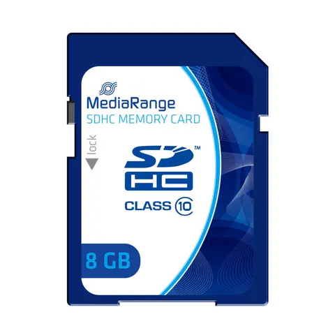 MediaRange SD Card 8GB SDHC CL.10 – Bild 2