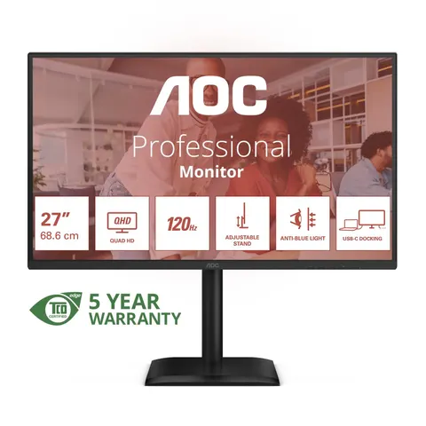 AOC E4 Q27E4CV computer monitor – Bild 2