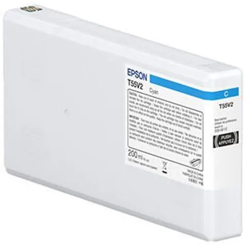Tinte T55W2 Cyan, 200ml - Epson Partner – Bild 3