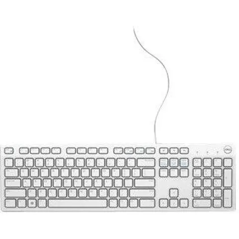 DELL Wired Keyboard KB216 German – Weiß – Bild 3