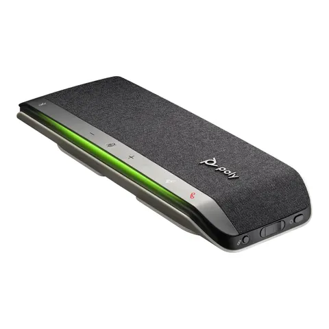 HP Poly Sync 40+ Speakerphone – Schwarz, Silber – Bild 2
