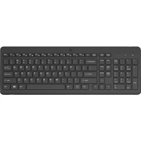 HP 225 Wireless Tastatur – Schwarz – Bild 2