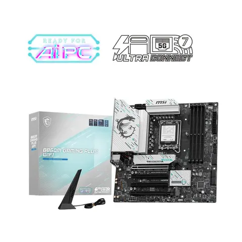 MSI B860M Gaming Plus Wifi – Schwarz – Bild 3