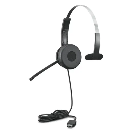 Lenovo 100 Mono USB Headset – Schwarz – Bild 3