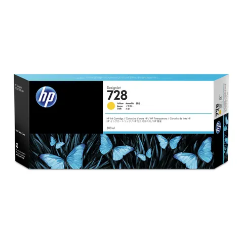 HP 728 300-ml Gelb – Bild 4