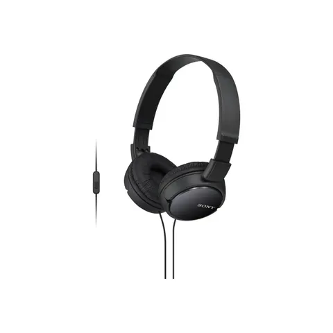 Sony Kopfhörer MDR-ZX110AP schwarz – Bild 3