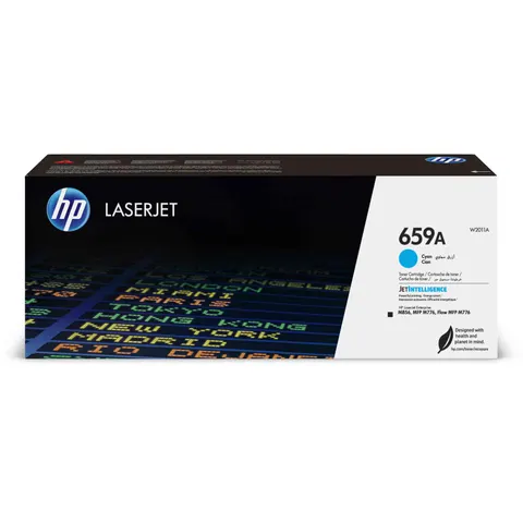 HP 659A (W2011A) - Cyan - Toner – Bild 4