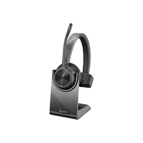 HP Poly Voyager 4310 UC Monaural Headset – Schwarz – Bild 3