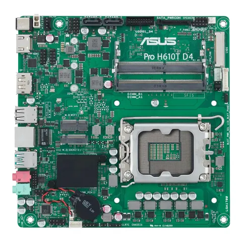 ASUS Pro H610T D4-CSM – Grün – Bild 3