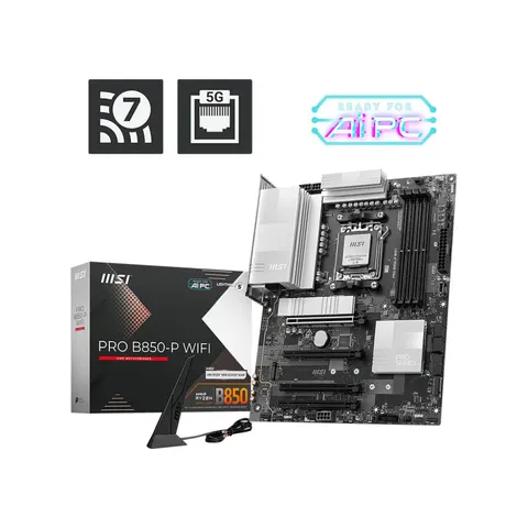 MSI PRO B850-P WIFI – Schwarz – Bild 3