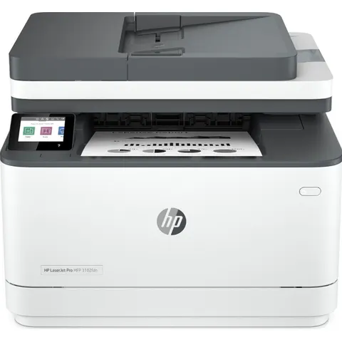 HP LaserJet Pro MFP 3102fdn Printer – Weiß – Bild 4
