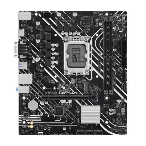 ASUS PRIME H610M-D – Schwarz – Bild 3