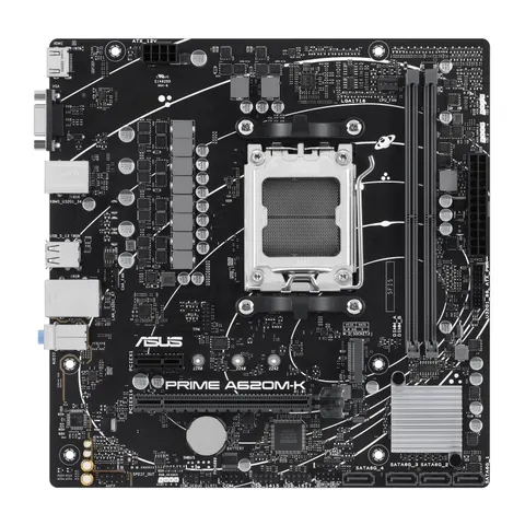 ASUS Prime A620M-K – Schwarz – Bild 3