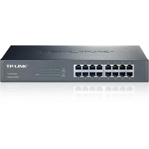 TP-Link TL-SG1016D – Schwarz – Bild 3