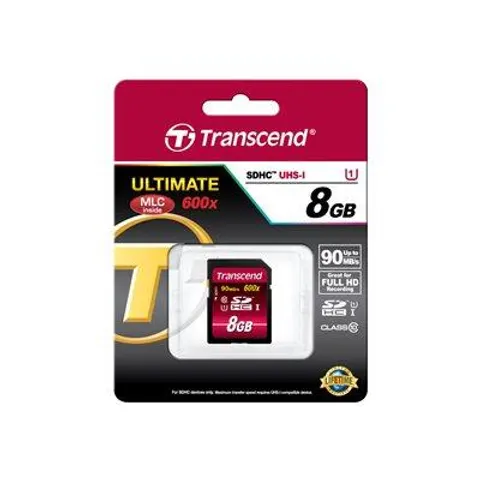 Transcend TS8GSDHC10U1 memory card – Bild 2