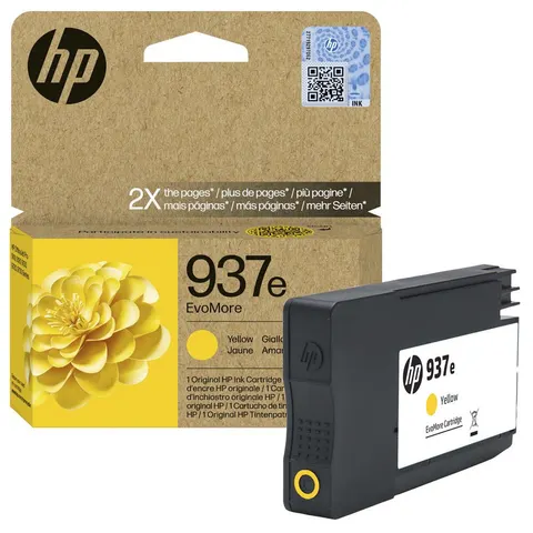 HP 937e Gelb Tintenpatrone EvoMore – Bild 2