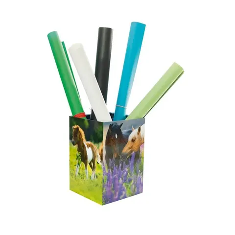 HERMA Papierkorb 15,0 l Pferdewiese – Bild 2
