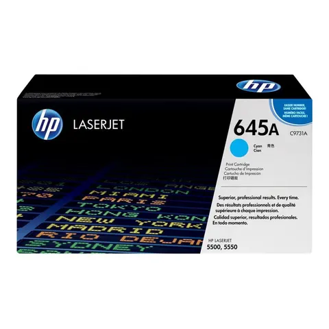 HP 645A (C9731A) - Cyan - Toner – Bild 2