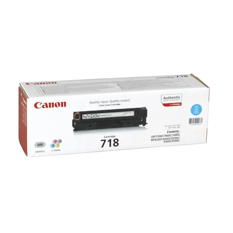 Canon 718 C - Cyan - Toner – Bild 3