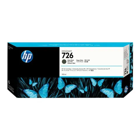 HP 726 Tinte schwarz matt 300ml – Bild 4