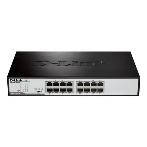Switch 280mm D-Link DGS-1016D 16 GE retail – Bild 2