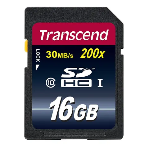Transcend TS16GSDHC10 memory card – Bild 2