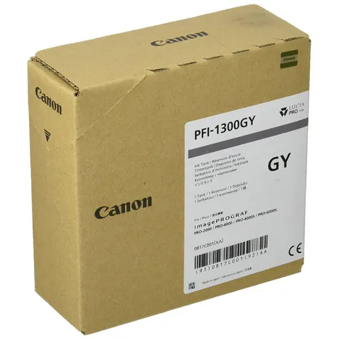 Patrone Canon PFI-1300GY grey – Bild 3