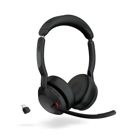 Jabra Evolve2 55 MS Stereo Headset On-Ear – Schwarz – 027587 – Bild 2