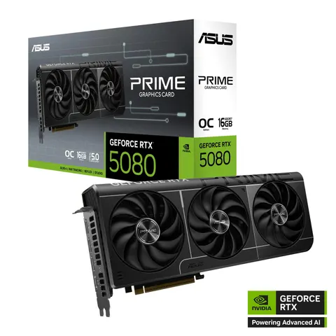 ASUS Prime -RTX5080-O16G – Schwarz – Bild 3